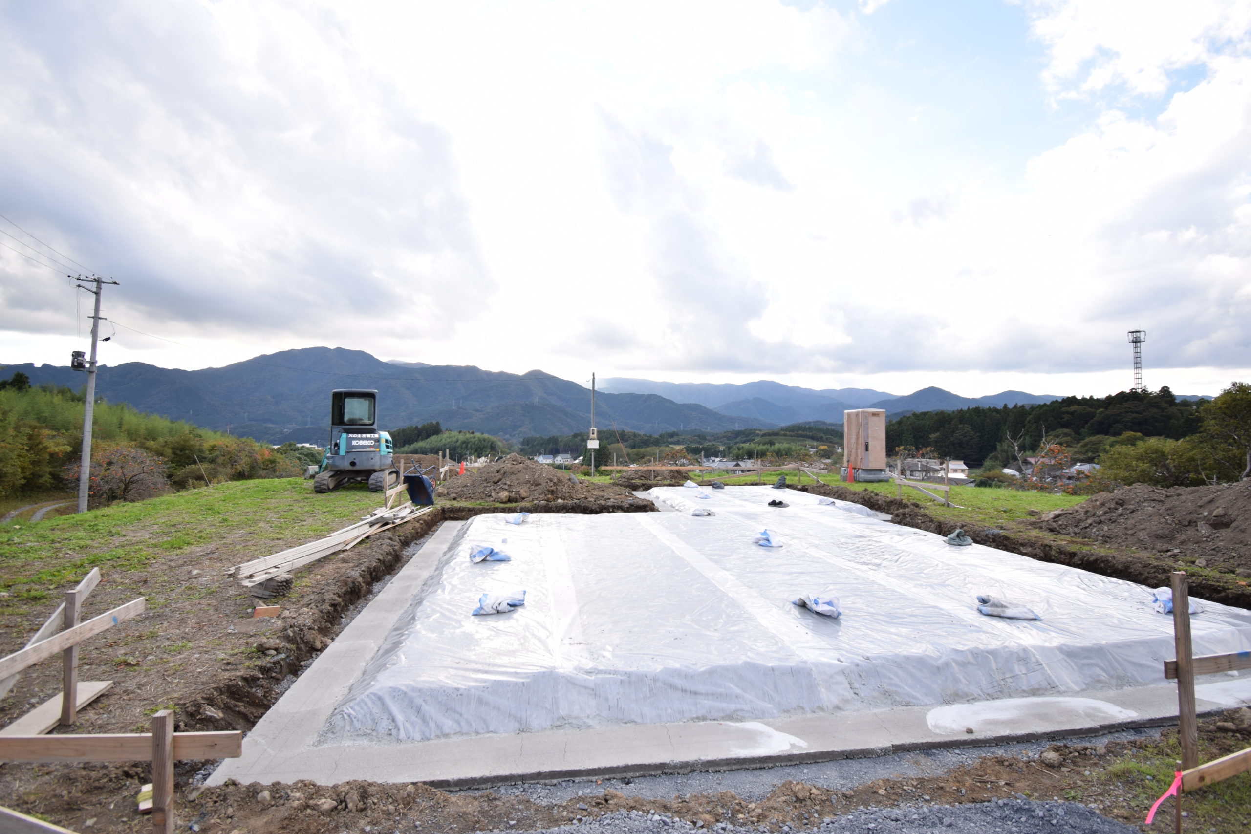 【　基礎工事　】 写真