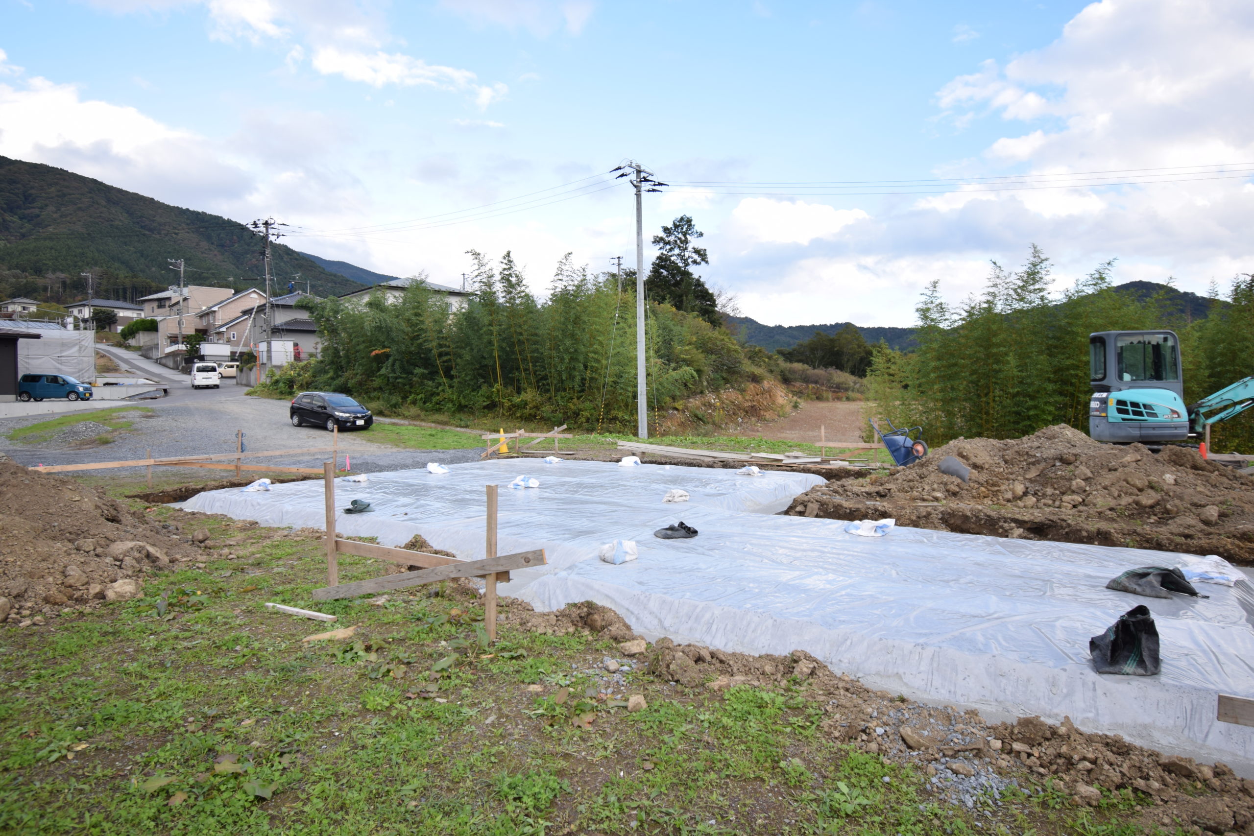 【　基礎工事①　】 写真